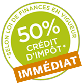 Crédit d'impôt 50%